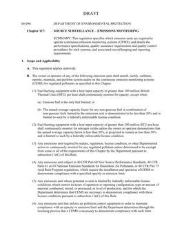 Chapter 121: EMISSION LIMITATIONS and EMISSION TESTING of RESOURCE RECOVERY FACILITIES