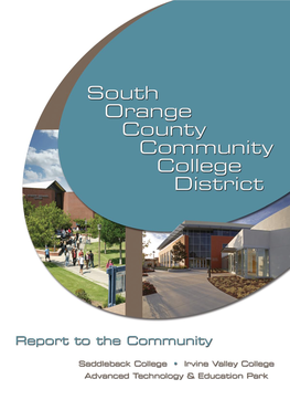 The Impact and Employs More Than 2,500 Professionals Who Are Dedicated to the Success of Our County Community College District Is Tstudents