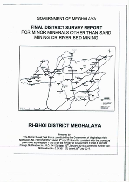 Ri-Bhoi District Meghalaya