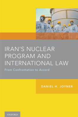 Iran's Nuclear Program and International