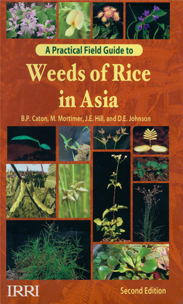 Weeds of Rice.Indd