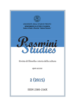 ISSN 2385-216X Rosministudies