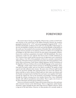 Kosova 9 Foreword