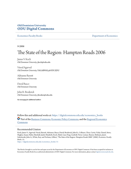 The State of the Region: Hampton Roads 2006