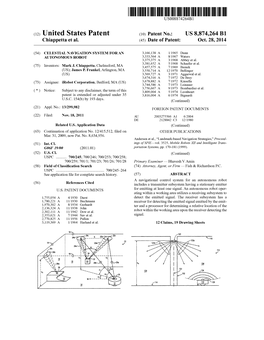 (12) United States Patent (10) Patent No.: US 8,874.264 B1 Chiappetta Et Al