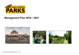 Wallsend Parks Management and Maintenance Plan 2016-2021