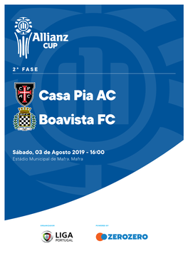 Casa Pia AC Boavista FC