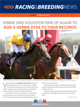 Vinnie and Volkstok Pair up Again to Add a Herbie Dyke to Their Records