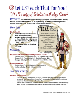 Treaty of Medicine Lodge Creek