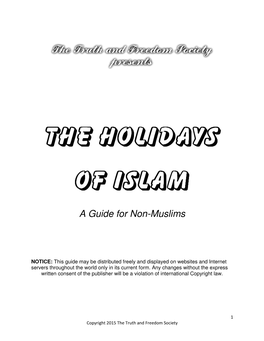 A Guide for Non-Muslims