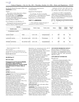 Federal Register / Vol. 61, No. 198 / Thursday, October 10, 1996 / Rules and Regulations