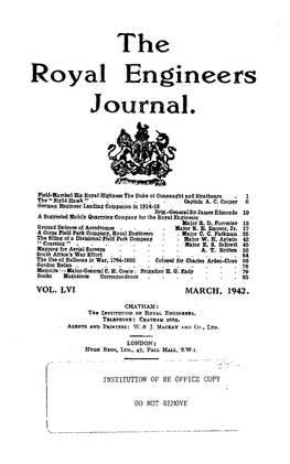 The Royal Engineers Journal