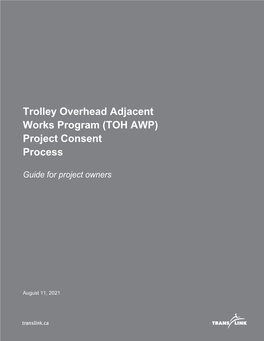 (TOH AWP) Project Consent Process