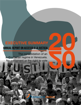 Executive Summary Annual Report on Accesso a La Justicia