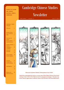 Cambridge Chinese Studies Newsletter