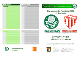 Palmeiras Mogi Mirim