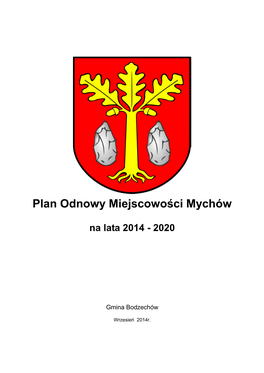 Plan Odnowy Miejscowości Bodzechów