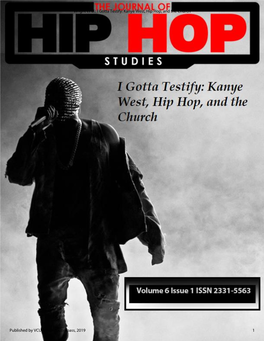 I Gotta Testify: Kanye West, Hip Hop, and the Church