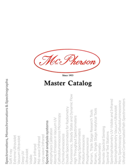 Master Catalog