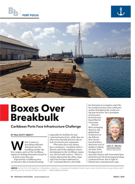 Boxes Over Breakbulk: Caribbean Ports Face