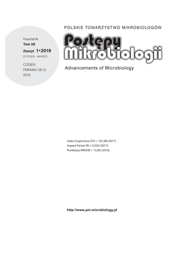 Advancements of Microbiology 2019