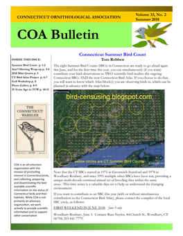 COA Bulletin
