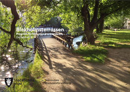 Blekholmsterrassen Program För Förnyelse Av Strandpark December 2020