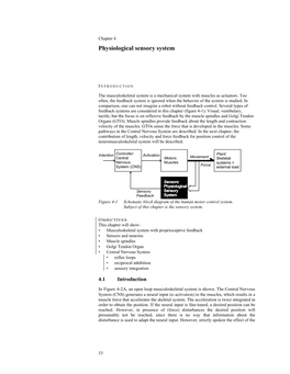 Chapter 4 Physiological Sensory System