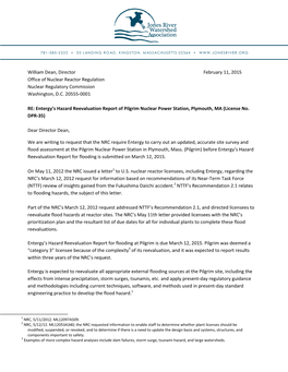 William Dean, Director February 11, 2015 Office of Nuclear Reactor Regulation Nuclear Regulatory Commission Washington, D.C. 20555-0001