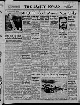 Daily Iowan (Iowa City, Iowa), 1945-09-29