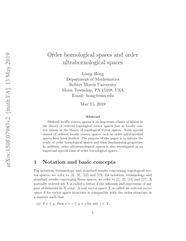 Order Bornological Spaces and Order Ultrabornological Spaces