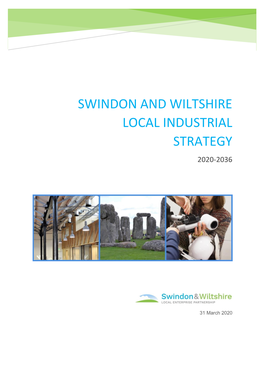 Swindon and Wiltshire Local Industrial Strategy 2020-2036