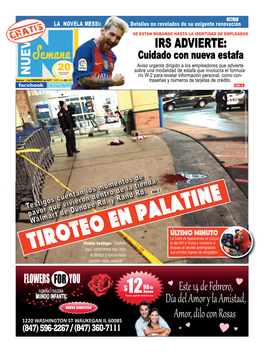 Tiroteo En Palatine