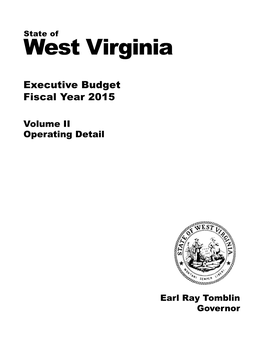 Executive Budget Fiscal Year 2015