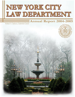 New York City Law Department Annual Report 2004/2005