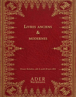 Livres ANCIENS Modernes