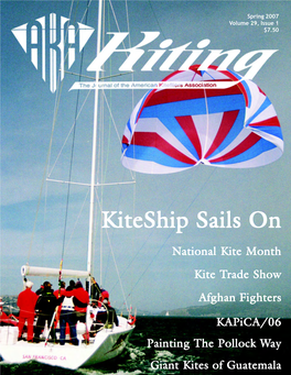 Kiting Spring 2007 Volume 29 Iissue 1