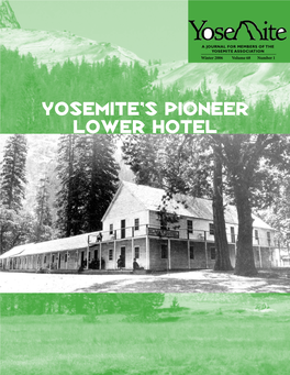 Yosemite's Pioneer Lower Hotel