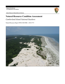 Natural Resource Condition Assessment: Cumberland Island National Seashore