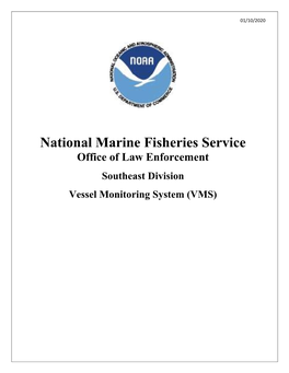 National Marine Fisheries Service Office of Law Enforcement