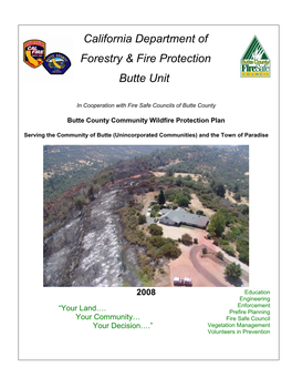 HFRA) Created New Incentives for Communities to Engage in Comprehensive Pre Fire Planning As It Relates to the Wildland Affecting Their Communities