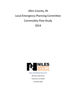Allen County, in Local Emergency Planning Committee Commodity Flow Study 2014