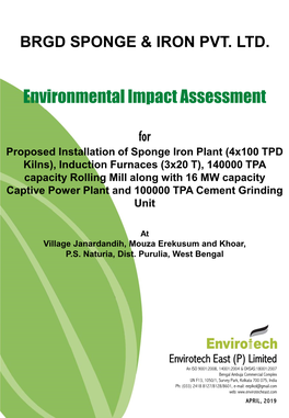 Environmental Impact Assessment