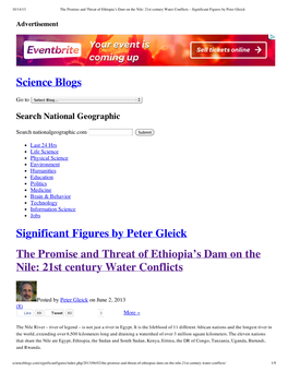 Promise and Threat of Ethiopia's