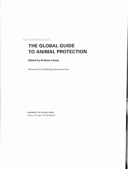 The Global Guide to Animal Protection