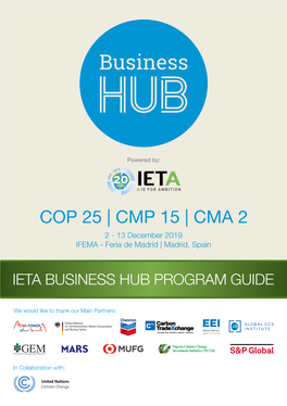 COP25 IETA Businesshub Program Guide V9 Mail.Pdf