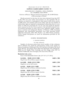 Gd-446. RADG 2/II.1.5 ORG 9360 300 Depth from 325 to 355Cm, Organic Fraction