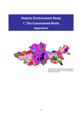 Historic Environment Study 1. the Constrained North Appendices