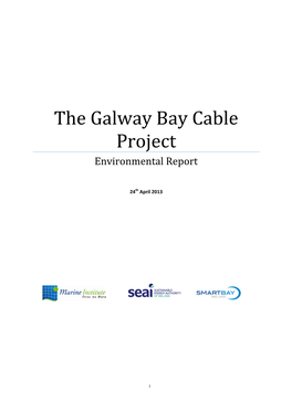 The Galway Bay Cable Project Environmental Report