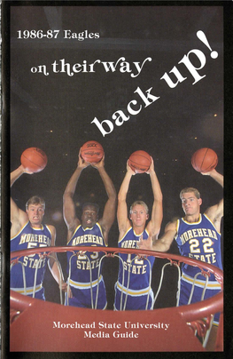 1986-87 Eagles on Their Way Back up Morehead State University